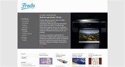 Desktop Screenshot of frodo.com.pl